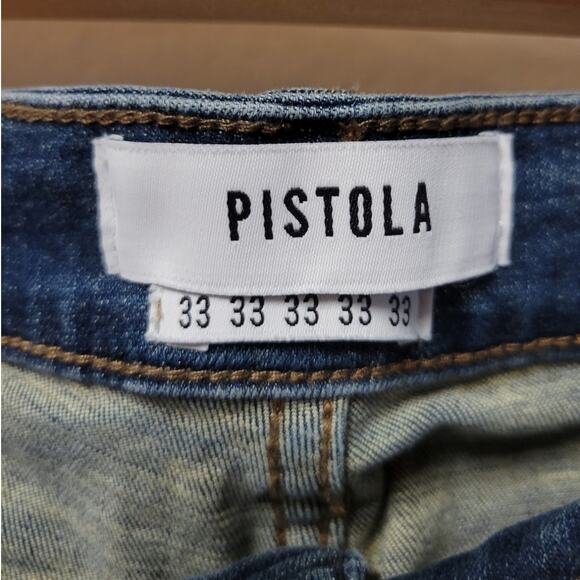 Pistola Medium Wash Skinny Jeans Women's 33  Stretch Denim Comfort Utility‎ - Picture 3 of 6